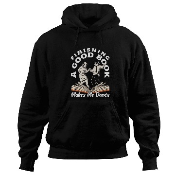 Discover Book Fun Finishing a Good Book Joyful Hoodies