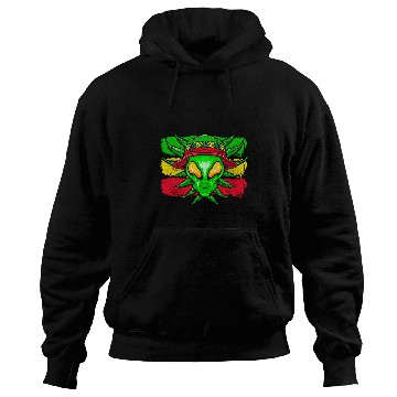 Discover Aliens UFO Can Do Reggae Culture Tradition Reggae Hoodies