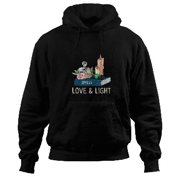 Discover Book Fun Wicca Gift White Magic Tee White Witch Pagan Spell Book Jade Hoodies