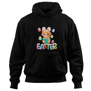 Discover Dinosaur Pet Easter Bunny Dinosaur Lover Funny Easter Triceratops Hoodies