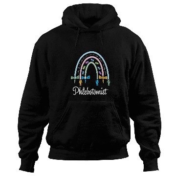 Discover nurses Job Phlebotomist Butterflies Needle Rainbow Phlebotomy nurses Hoodies