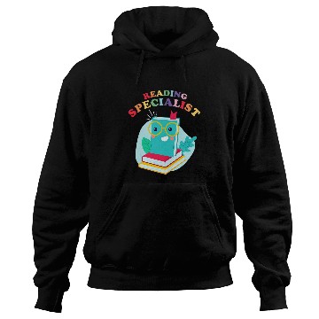 Discover Book Fun English Teacher Reading Specialist Learning Learner 9 Hoodies