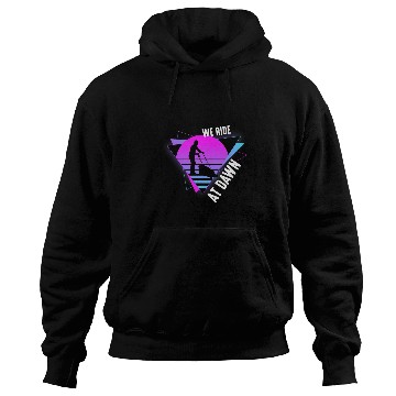 Discover Lawn Mower Fun We Ride At Dawn Vaporwave Lawn Mower Gardening Gardener Hoodies