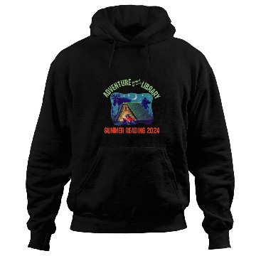Discover Book Fun Adventure Begins At Your Library Summer Reading Program 04 08 Hoodies