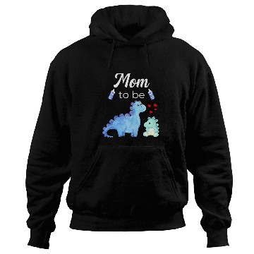Discover Dinosaur Pet Mom To Be Dinosaur Baby Shower For Boy Hoodies