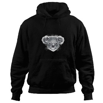 Discover Koala Pet Face Drawing Hoodies