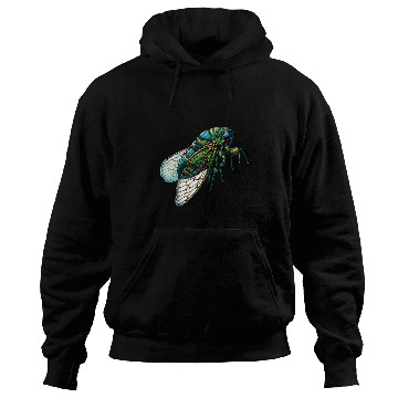 Discover Cicada Fest Cicada Insect Bug Colorful Entomology 21 Hoodies