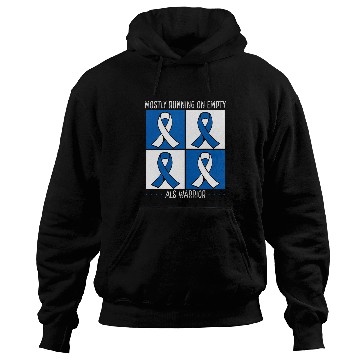 Discover Sloth Pet Gift Mostly Running On Empty ALS Warrior Sloth Lover 3 Hoodies
