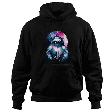 Discover Astronaut Job Space Man Astronauts Science Cosmos galaxy surreal art Hoodies