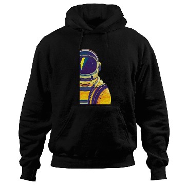 Discover Astronaut Job Space Helmet Man Reflective Visor Orange Gift Idea Hoodies