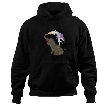 Discover Elephant Mammal LGBT Nonbinary Flag Queer Pride Month LGBT Non Binary Hoodies