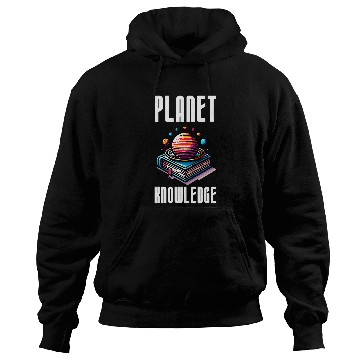 Discover Book Fun Planet Knowledge Science Teacher And Physicist Book Hoodies