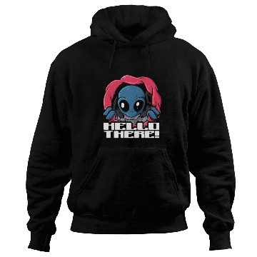 Discover Aliens UFO Hello There UFO Believer Funny Space Area 51 Alien Face Hoodies