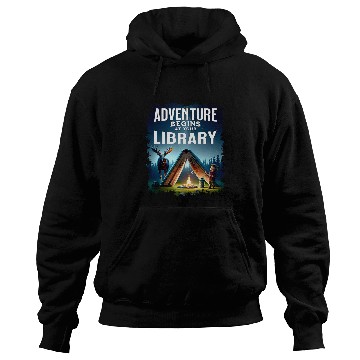Discover Summer Reading Program 2024 Adventure Begins at Your Library 211 Hoodies