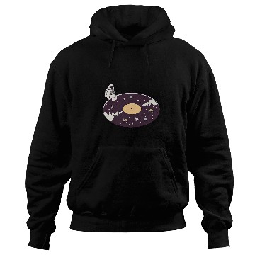 Discover Astronaut Job Planet Vinyl Record Space Astronaut Spacecraft Spaceman Hoodies