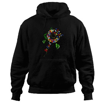 Discover Autism Puzzle Be Kind Autism Awareness Sunflower Puzzle Choose Kindness Hoodies