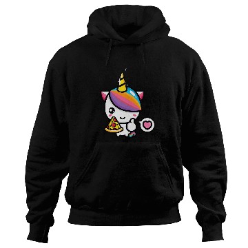 Discover Unicorn Pet with Pizza Pizza Hoodies