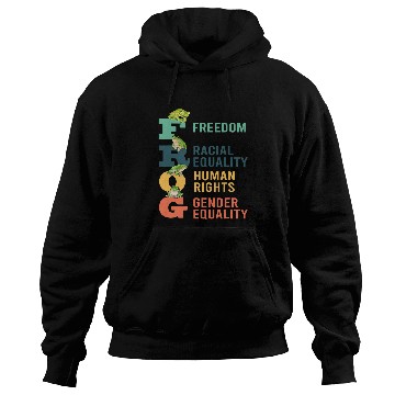 Discover Frog Pet Gender Equality freesdom Tadpole Toad Frog Hoodies