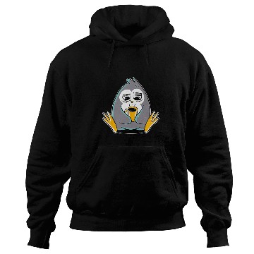 Discover Penguin Pet Morning Coffee Sleep Hoodies