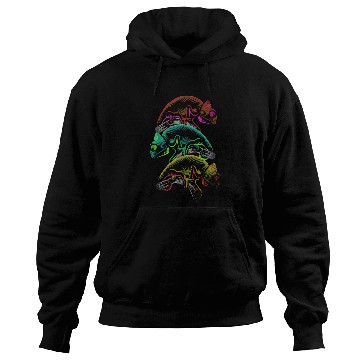 Discover Chameleon Pet Retro Hoodies