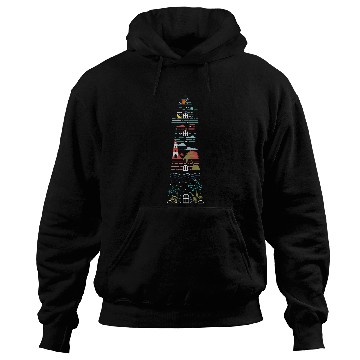 Discover Whale Pet Fish Seagull Sun Planet Island Sea Lighthouse Hoodies