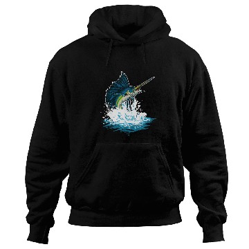 Discover Fishing Fun Deep Sea Fishing swords Fish Hoodies