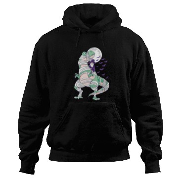 Discover Dinosaur Pet Halloween Trex Dinosaur Mummy and Wizard Bats Funny Costume Hoodies