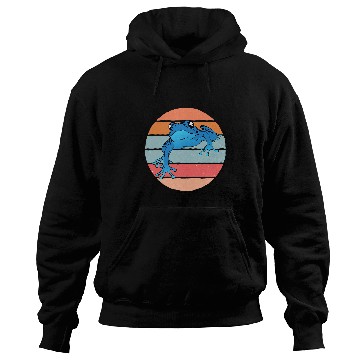 Discover Frog Pet Nice Blue Poison Dart Frog Hoodies