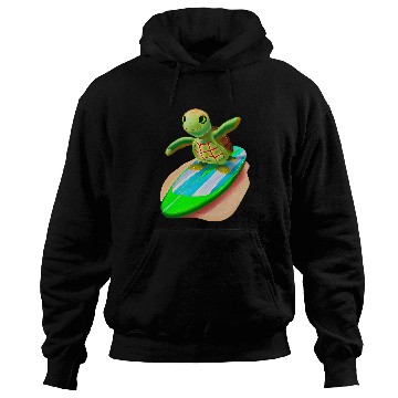 Discover Turtle Pet Surfing Hoodies