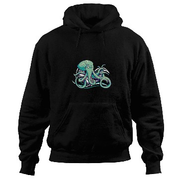 Discover Octopus Pet Coral Reef Octopus Ocean Living Being Hoodies