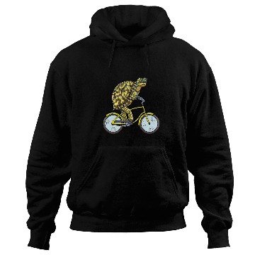 Discover Turtle Pet Eastern Box Turtle On Bike Cycling Hoodies