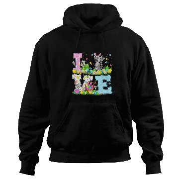 Discover Lemur Pet Easter Egg Hunt Funny Love Lemur Easter Sunday Hoodies