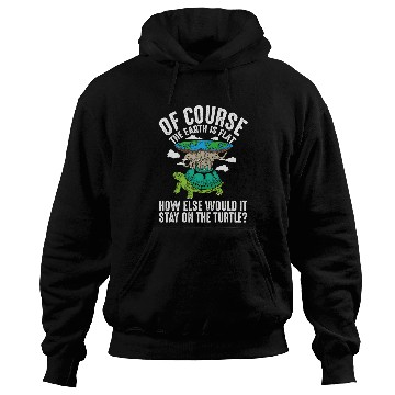 Discover Turtle Pet The Earth Is Flat How Else Would It Stay On The Hoodies
