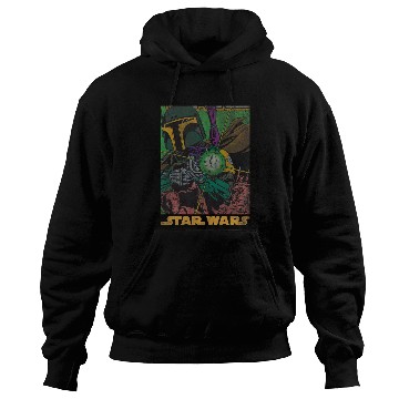Discover Book Fun Star Wars Boba Fett vintages Comic Hoodies