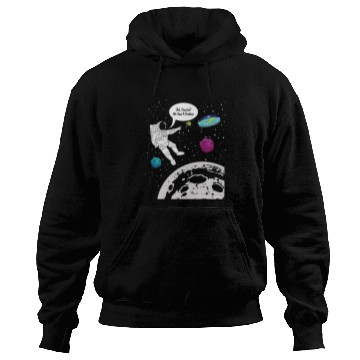 Discover Astronaut Job Funny Moon Landing Astronaut Flat Earth Hoodies
