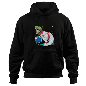 Discover Dinosaur Pet Astronaut Dinosaur T rexs Astro Space Stars Funny Kids 8 Hoodies