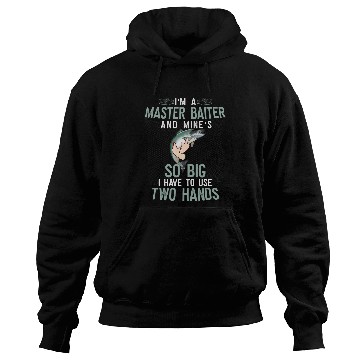 Discover Fishing Fun Mens Master Baiter Mines So Big Two Hands Coho Salmon Fishing Hoodies