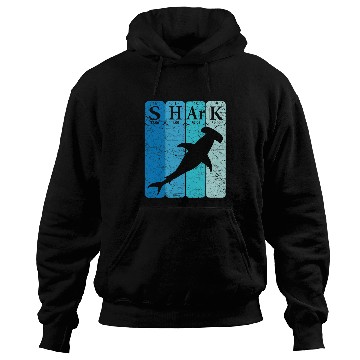 Discover Shark Pet Hammerhead Shark Periodic Table Elements Retro Shark 3 Hoodies