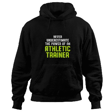 Discover Athletic Trainer Gym Coachs Never Wellness Coaching Hoodies