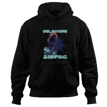 Discover Flamingo Pet Delaware Palm trees Vacation Ocean Hoodies