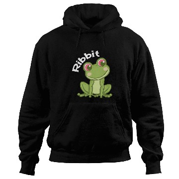 Discover Frog Pet Ribbit Cute Kawaii Frog Toad Catcher Frog Lover Hoodies