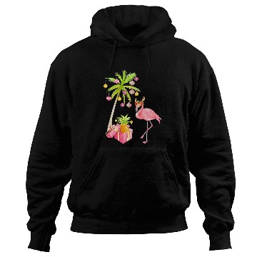 Discover Flamingo Pet pineapples Mele Kalikimaka Funny314 Hoodies