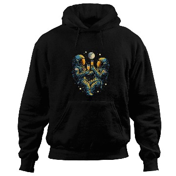 Discover Astronauts Drinking Beer in Space Funny Space Man Outerspace Hoodies