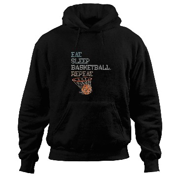 Discover Eat Sleep Basketball Repeat Apparel Basketball Coach Hoodies