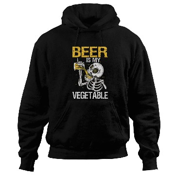 Discover Beer Fun Beer Is My Vegetable Funny Beer Drinking Hoodies