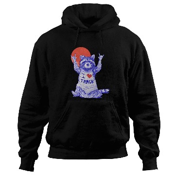 Discover Bear Pet Bear I Love Trash Hoodies