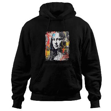 Discover Abstract graffiti art Leonardo da Vinci art Mona Lisa Hoodies