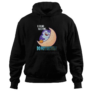 Discover Penguin Pet I found sleeping do not disturb Penguin cute Hoodies