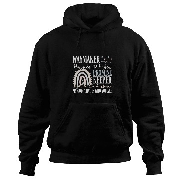 Discover Kids Kids Waymaker Miracle Worker Rainbow Christian Hoodies