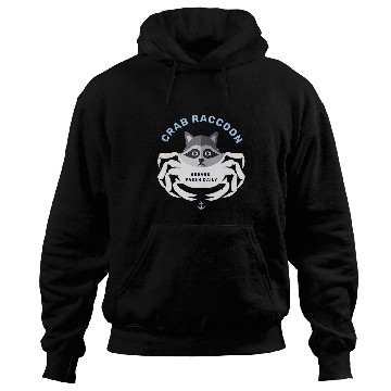 Discover Raccoon Pet Crab Raccoon Crab Rangoon Funny Pun Joke Gag Hoodies